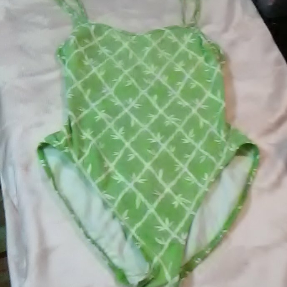 Really cute bamboo print one piece